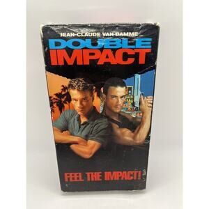 Double Impact (VHS, 1991) Jean-Claude Van Damme, Bolo Yeung, Alonna Shaw
